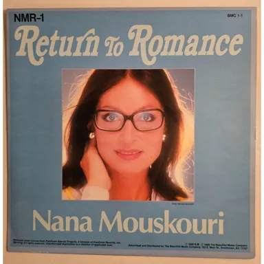 Nana Mouskouri - Return To Romance (LP, Comp) (The Beautiful Music Company)