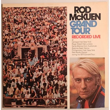 Rod McKuen - Grand Tour (Recorded Live)(2xLP, Album, Gat) (Warner Bros. Records)