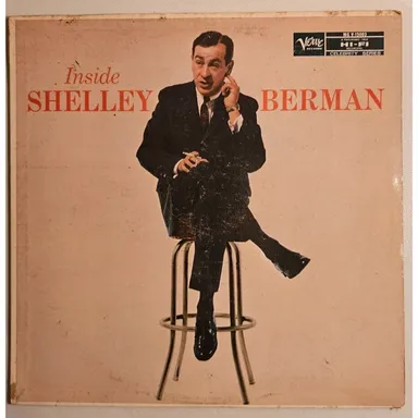 Shelley Berman - Inside Shelley Berman (LP, Album, Mono) (Verve Records)
