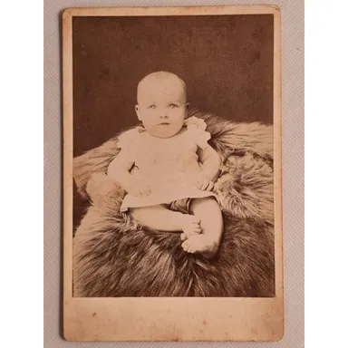 Antique Cabinet Card- Baby Lewis Yost Gallery Glen Rock, PA