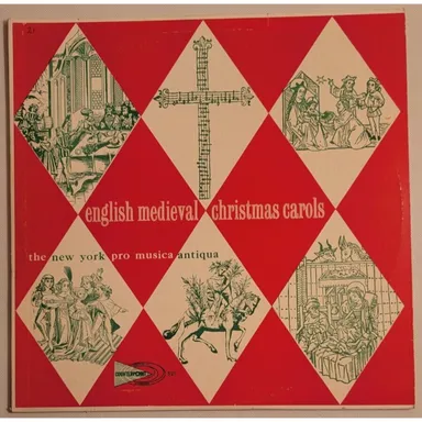 New York Pro Musica Antiqua,Primavera Singers-English Medieval Christmas Carols