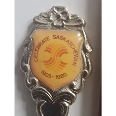 Vintage Decorative Spoon- Celebrate Saskatchewan 1905-1980