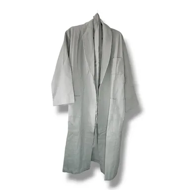 Camelot Gray Waffle Knit Bath Robe Size M/L