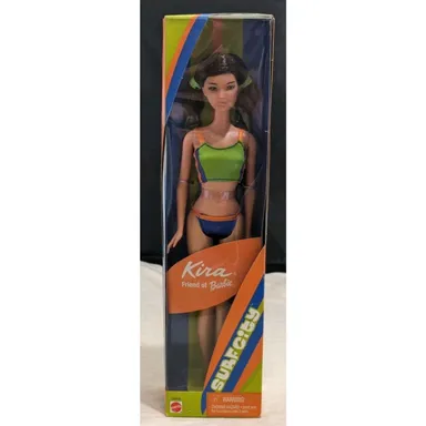 Kira Surf City Friend Of Barbie Mattel Vinyl Asian Doll 28240 Toy 2000 Sealed