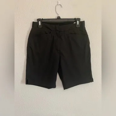 Women’s PUMA black‎ Bermuda golf shorts size Small