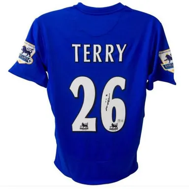 John Terry Signed Chelsea Champions League Jersey (Beckett)