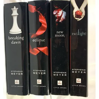 Twilight Series by Stephenie Meyer Complete Set Hardcover & Paperback Books
