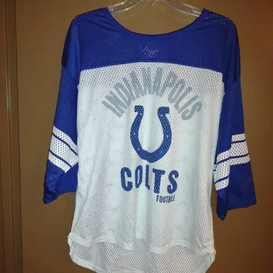 Vintage XL Adults Indianapilis Colts Football Jersery NFL Shirt Fan Apparel
