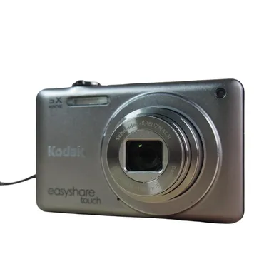Kodak Easyshare Touch M5370 16.0MP 5x Zoom Digital Camera Silver 8GB, Charger +