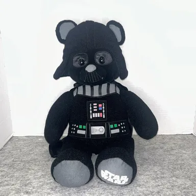 Build-A-Bear Star Wars Darth Vader Stuffed Plush 18 Inches - Black Cape - BAB