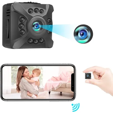 Ebarsenc x5 Hidden Camera Mini 1080P Wireless WiFi Camera with Live Video Home