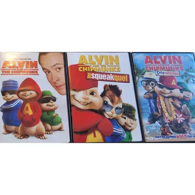 🏖Alvin and the Chipmunks DVD Trilogy 