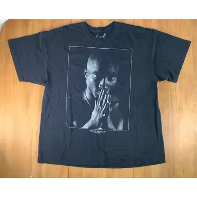 Tupac Shakur Rap Hip Hop T-Shirt, 2XL