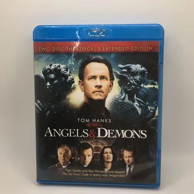 Angels and Demons (Blu-ray Disc 2009, 3-Disc Set) Theatrical & Extended Editions