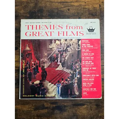 Vintage Themes from Great Films Waldore Music Hall MHK 33-1223 LP