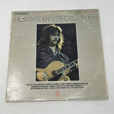 Eric Clapton History Of Eric Clapton 1972 ATCO 2 LP Vinyl 1972
