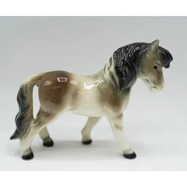 Goebel Shetland Pony Porcelain Figurine Made in West Germany