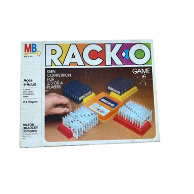Vintage 1978 Rack-O Board Game by Milton Bradley, Complete