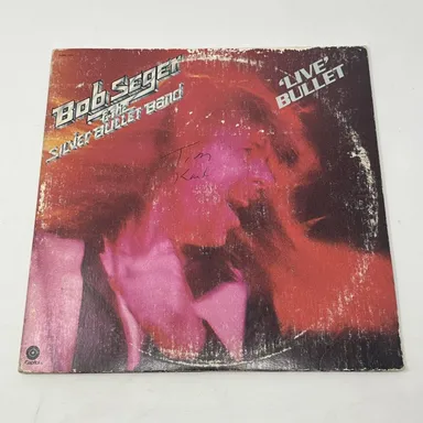 Bob Seger And The Silver Bullet Band Live Bullet 1976 Vinyl 2 LP Record Album