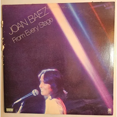 Joan Baez - From Every Stage (2xLP, Album, Mon) (A&M Records, A&M Records)