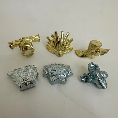 Monopoly Black Panther Wakanda Forever Game Pieces Tokens Replacements Set of 6