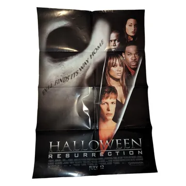 Halloween Resurrection Original Movie Poster 27x40 (Folded)