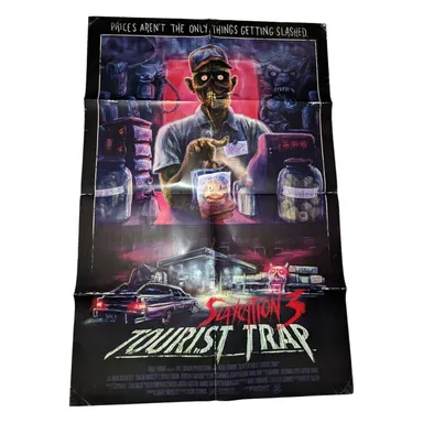 Loot Crate Fright Exclusive 24x36 Foldable Poster Slaycation 3 Tourist Trap