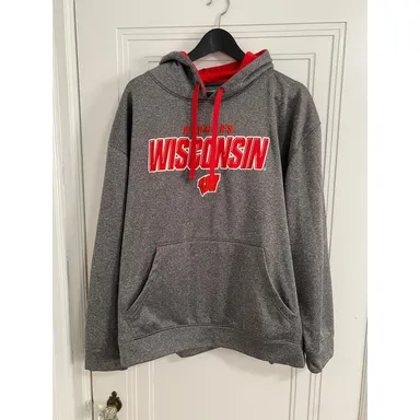University of Wisconsin Badgers Hoodie Sweatshirt Size XL