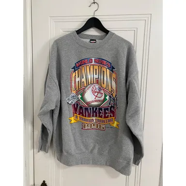 Vintage 1996 New York Yankees World Series Crewneck Sweatshirt