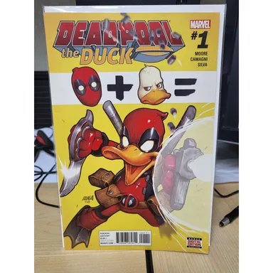 Deadpool The Duck #1 (2017) David Nakayama Cover Origin Issue Marvel Comics VF