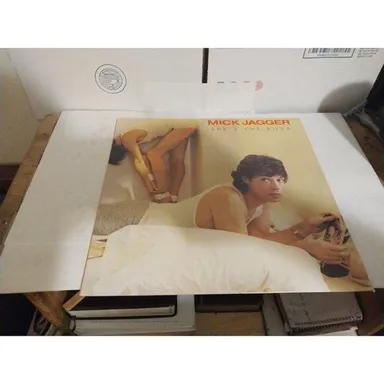 She's the Boss [LP] by Mick Jagger (Vinyl, Atlantic USA)