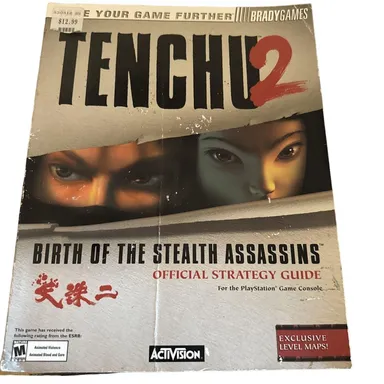 Tenchu 2 Birth of the Stealth Assassins Official Strategy Guide PS1 Playstation