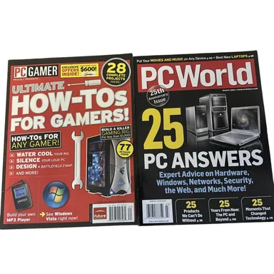 PC Gamer & PC World How To For Gamers