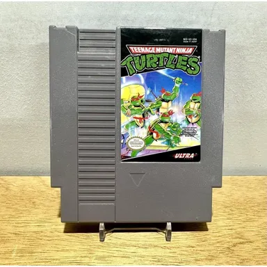 Teenage Mutant Ninja Turtles (Nintendo NES, 1989) Authentic And Tested