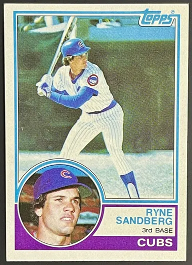 1983 Topps #83 Ryne Sandberg Rookie RC