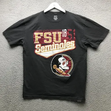 Florida State University Seminoles FSU Proedge T-Shirt Mens XL Short Sleeve Gray