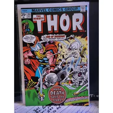The Mighty Thor #241 (1975) Jack Kirby Cover/Buscema Art Marvel Comics FN/VF