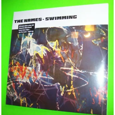 The Names Swimming Sealed Vinyl LP Record Album Ltd Edition 300 Clear Post-Punk