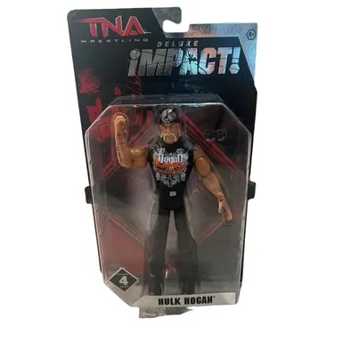 New 2010 TNA Wrestling Deluxe Impact HULK HOGAN Figure Series 4 JAKKS WWE NXT