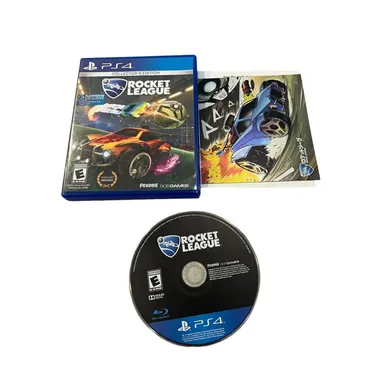 PS4 Rocket League Collector's Edition W/ Art Print Tested PlayStation 4