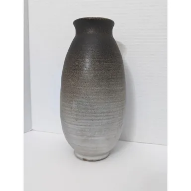 Vintage Lee Rosen Design Technics Ceramic Vase Brown Tan Mid Century Pottery