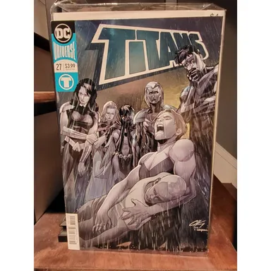 Titans #27 (2018) Volume 3 Clayton Henry Foil Cover DC Comics NM Condition