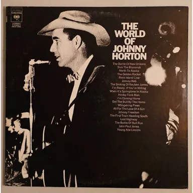 Johnny Horton - The World Of Johnny Horton (2xLP, Comp) (Columbia, Columbia)