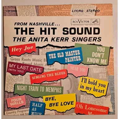 The Anita Kerr Singers - From Nashville ... The Hit Sound (LP) (RCA Victor)