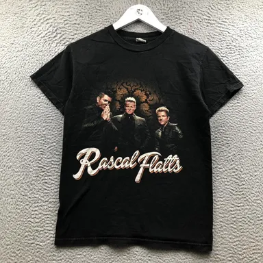 Rascal Flatts Riot Tour 2016 T-Shirt Men's Small S Short Sleeve Graphic Black