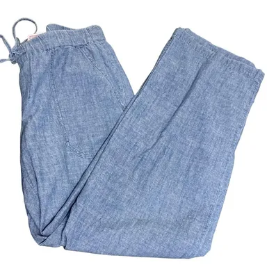 Merona Lightweight Drawstring Lounge Pants Blue Small