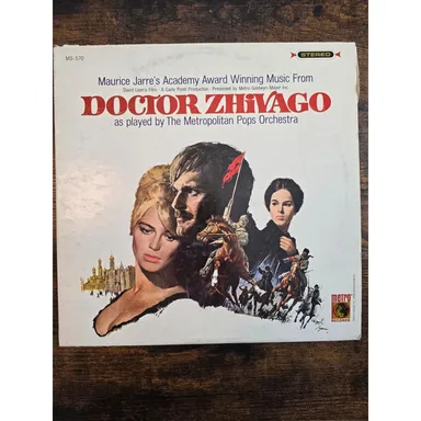 Doctor Zhivago The Metropolitan Pops Orchestra Metro Records MS570