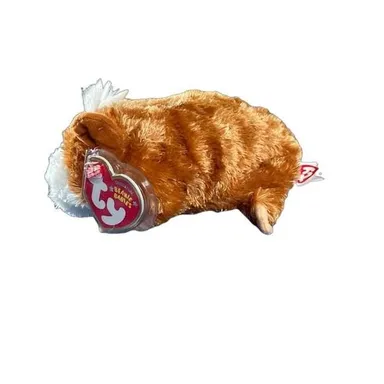 Ty Beanie Babies - Fearless the Guinea Pig, 6", Brown and White