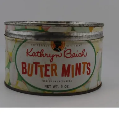 Vintage Butter Mints Tin