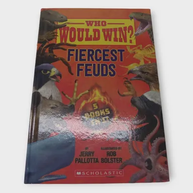 Children's Book - Who Would Win? :Fiercest Fueds - Pallotta / Bolster